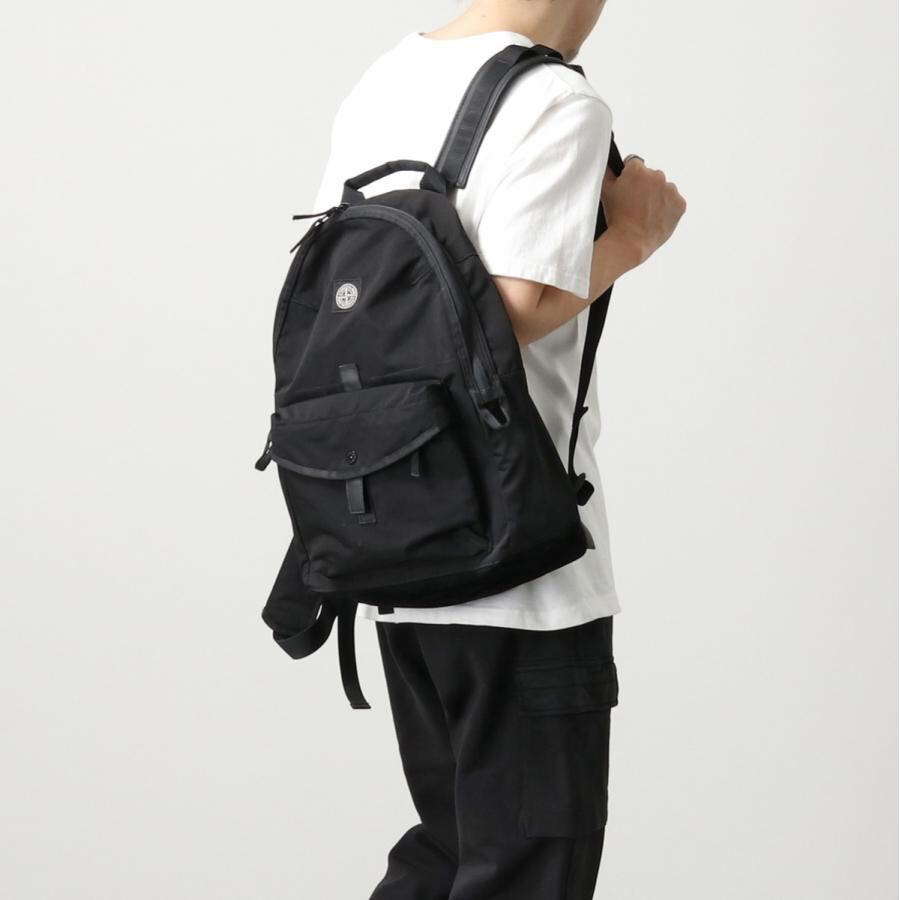 00s STONE ISLAND Shimmer Nylon バックパック イタリア製 Y2K 