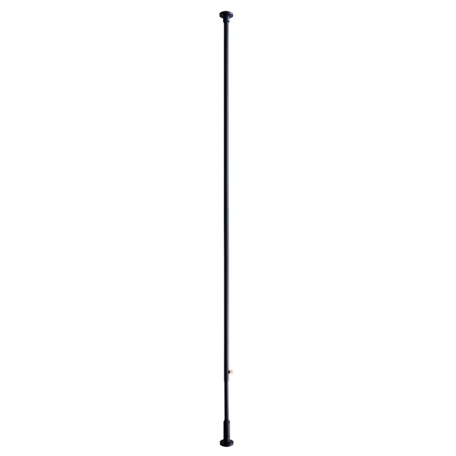 DRAW A LINE / Tension Rod C Black 200-275cm