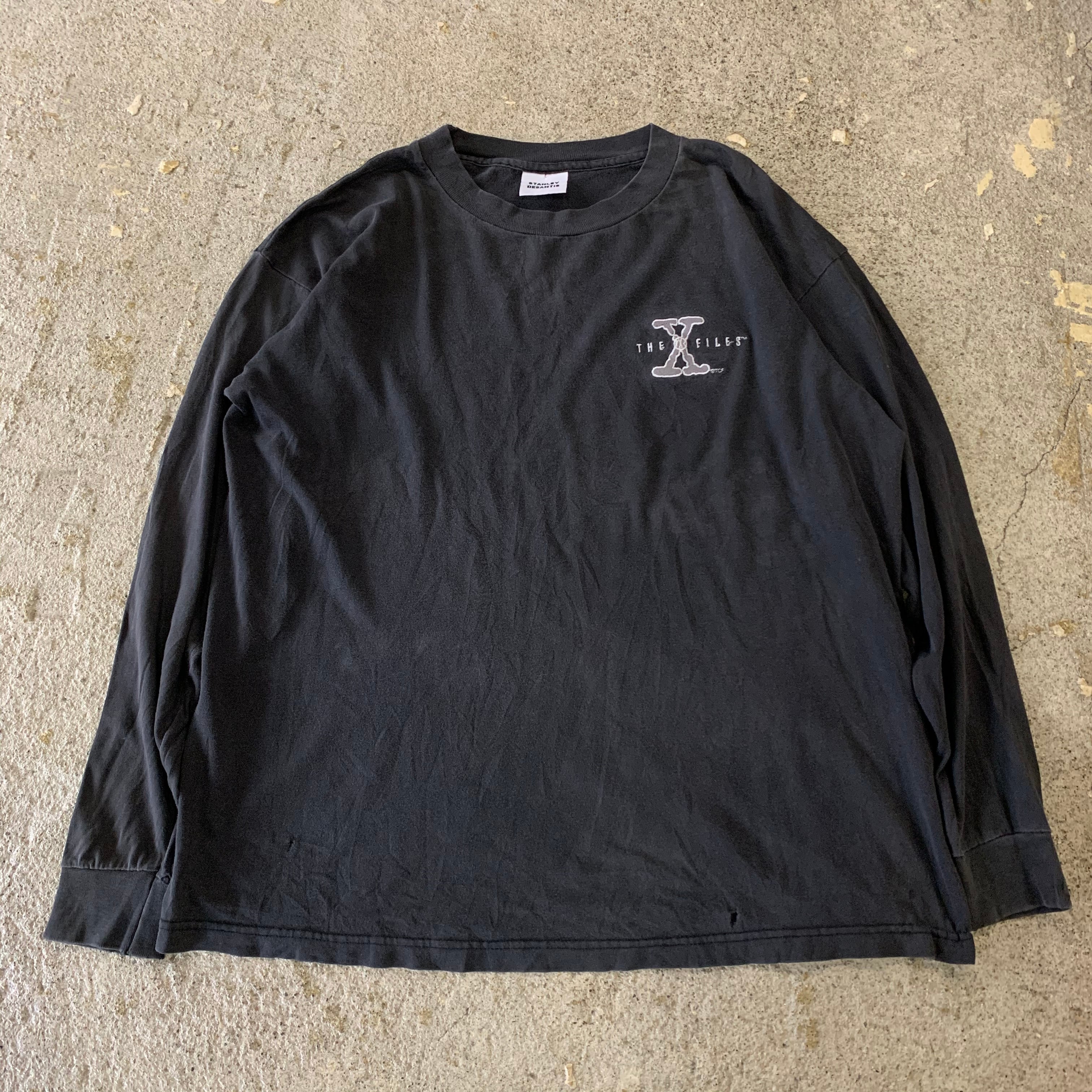 90s エックスファイル X-FILE ロングTシャツ ヴィンテージ ロンt