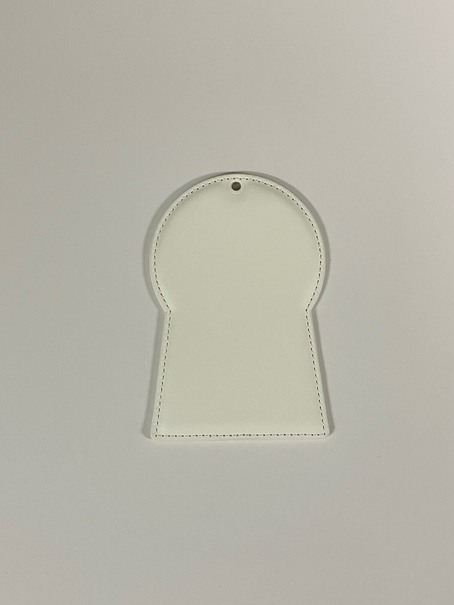 パスケース 古墳型 UVプリント用無地 両面印刷対応 10個セット