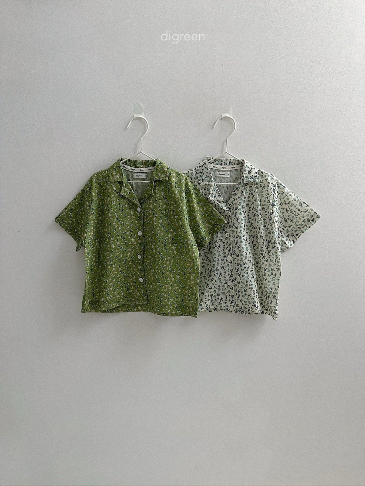 【取寄/韓国直送】digreen 26/SM  フローラシャツ｜夏服｜韓国子供服
