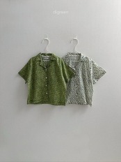 【取寄/韓国直送】digreen 26/SM  フローラシャツ｜夏服｜韓国子供服