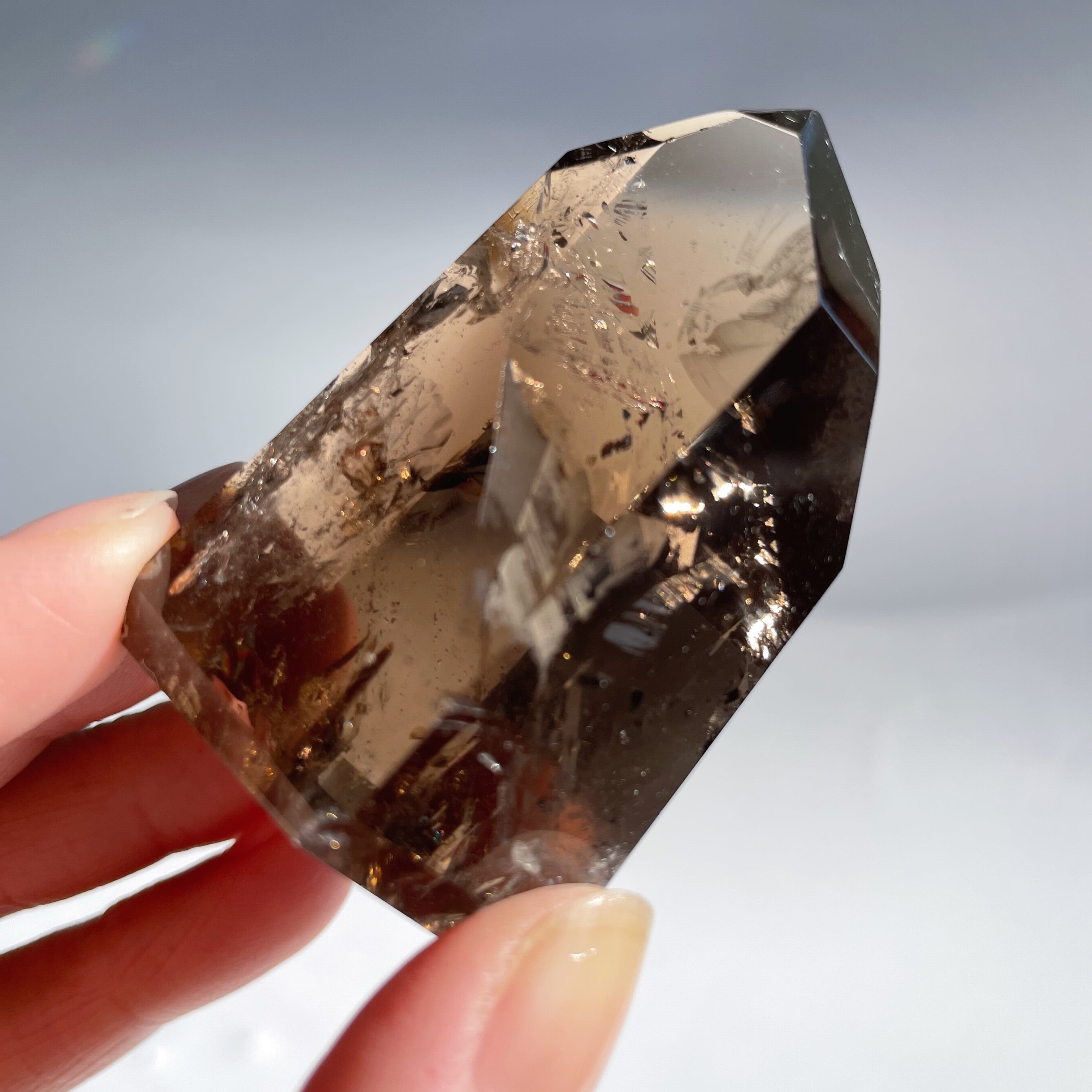スモーキークォーツ*5.4cmスフィア*パワーストーン天然石 スモーキークォーツ*5.4cmスフィア*パワーストーン天然石