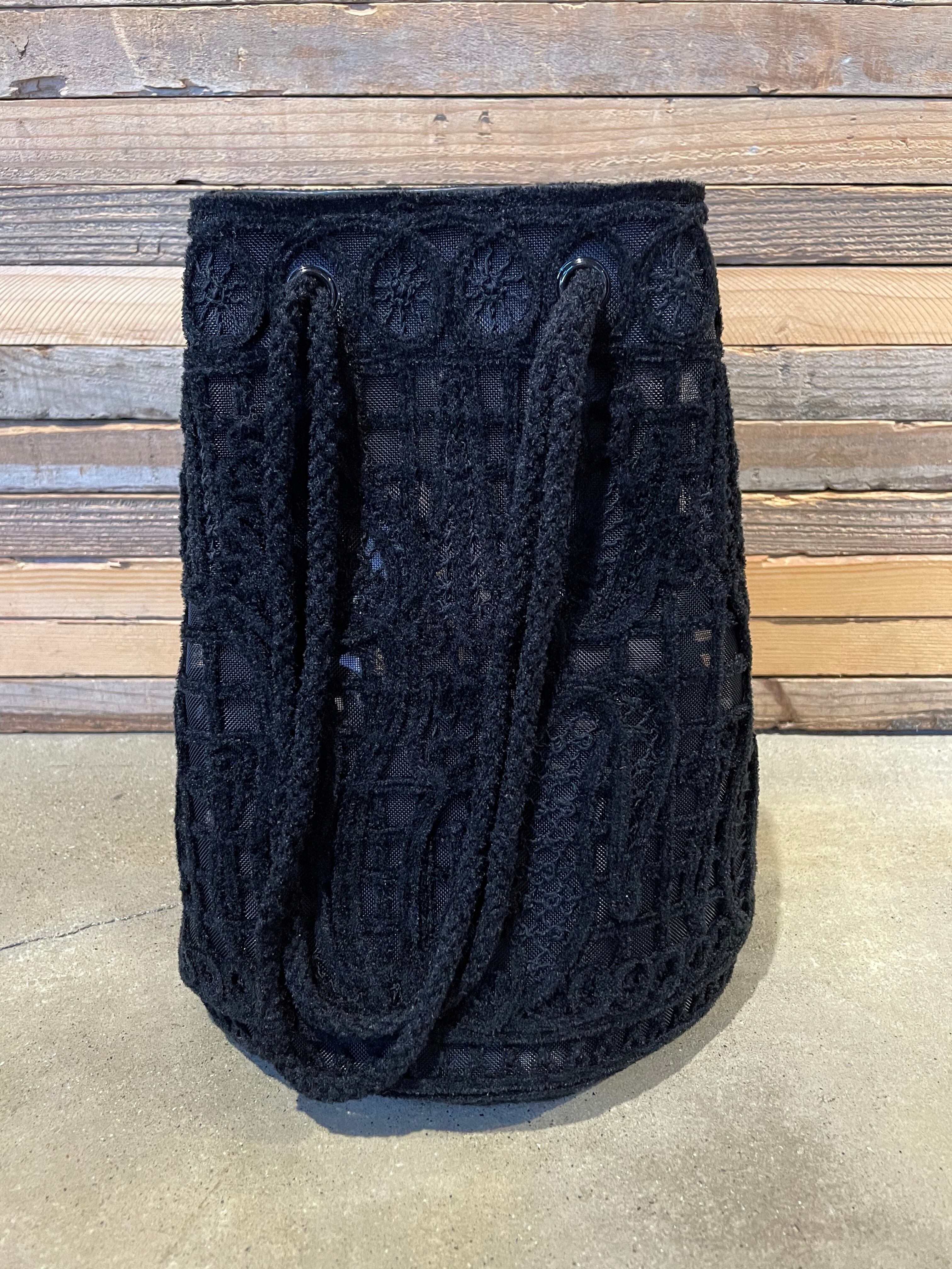 Mame Kurogouchi マメクロゴウチ / Cord Embroidery Bucket Bag  