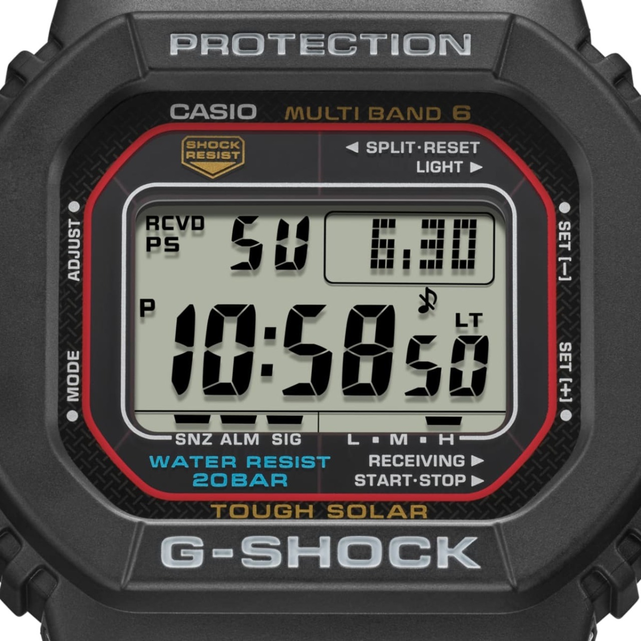 国内正規品 CASIO G-SHOCK カシオ Gショック スクエア タフソーラー 