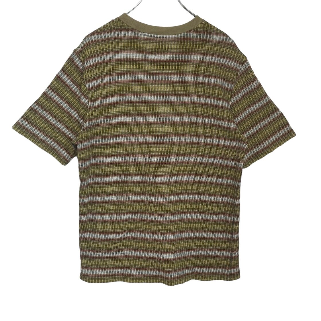 stussy ステューシー Tシャツ 刺繍ロゴ ワンポイントロゴ ボーダー 