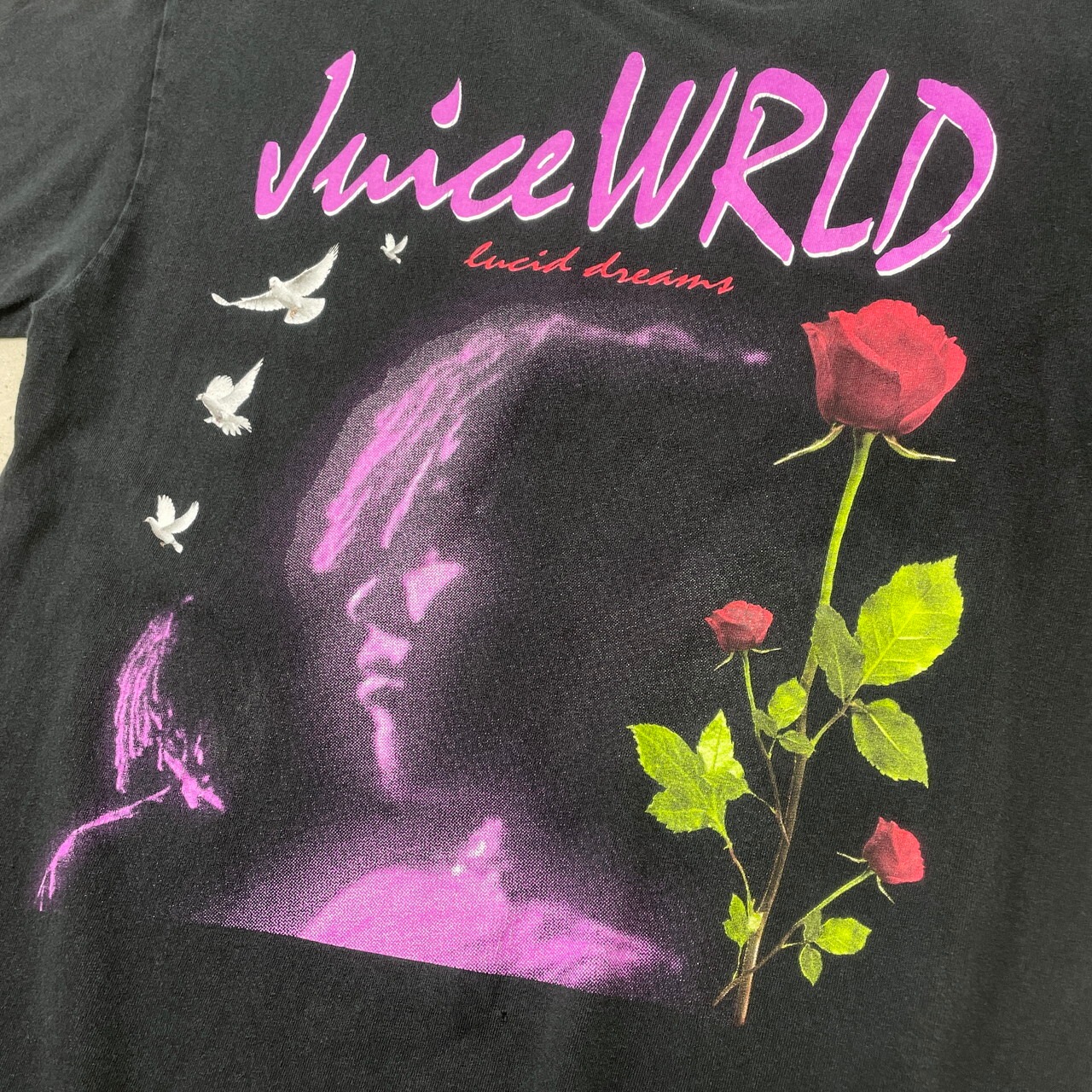 JUICE WRLD ジュースワールド アーティスト ラップT ラッパー メンズ 