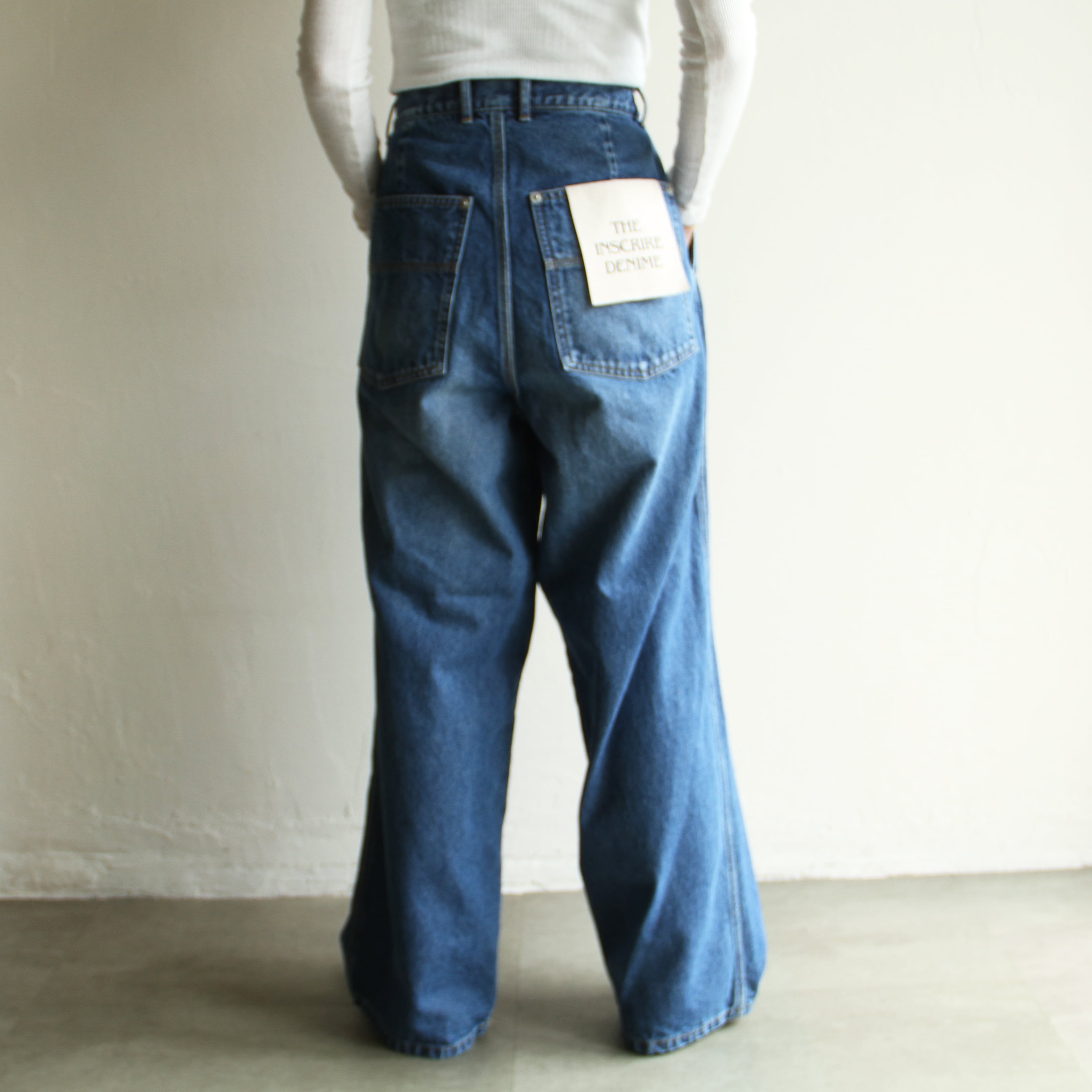 INSCRIRE【 womens 】 Denim tuck wide pants | Terminal INSCRIRE【 womens 】 Denim tuck wide pants | Terminal