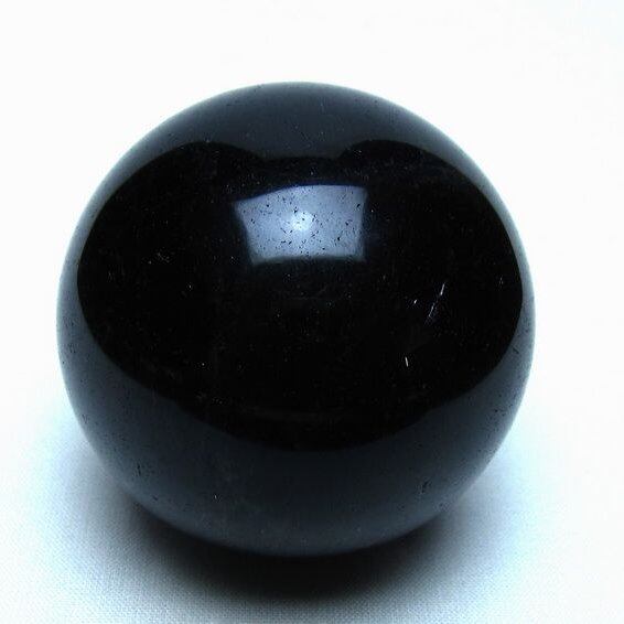 モリオン 黒水晶 丸玉 60mm 一点物 151-9583