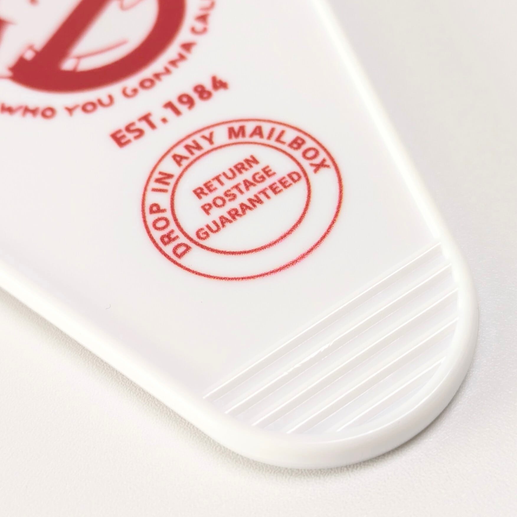 【 Ghostbusters ( ゴーストバスターズ ) 】  PLASTIC TAG / プラスチックタグキーホルダー / ルームタグ / CARタグ 〚アメリカン雑貨 アメトイ〛