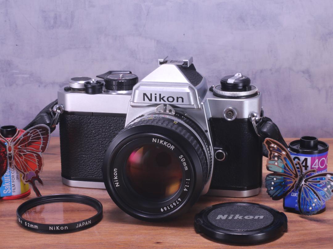 Nikon FE シルバー 単焦点レンズ