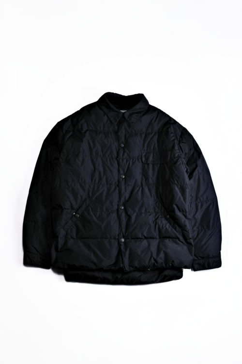 [Around 2000's] “ARMANI JEANS” Nylon Down Trucker Jacket （Made by Smin T S.p.A.）