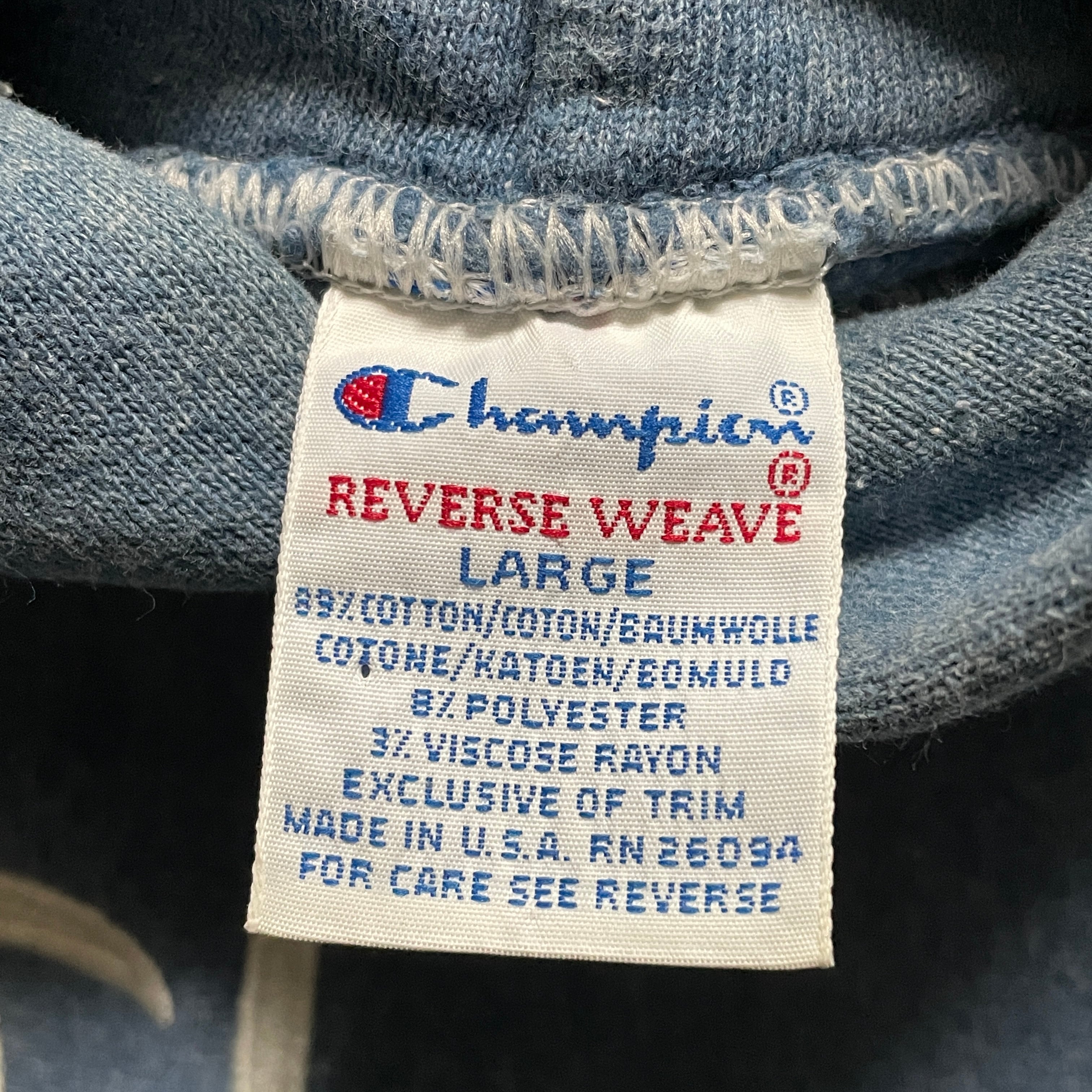 Champion リバースウィーブ パーカー Ｌ 刺繍タグ ヴィンテージ - パーカー