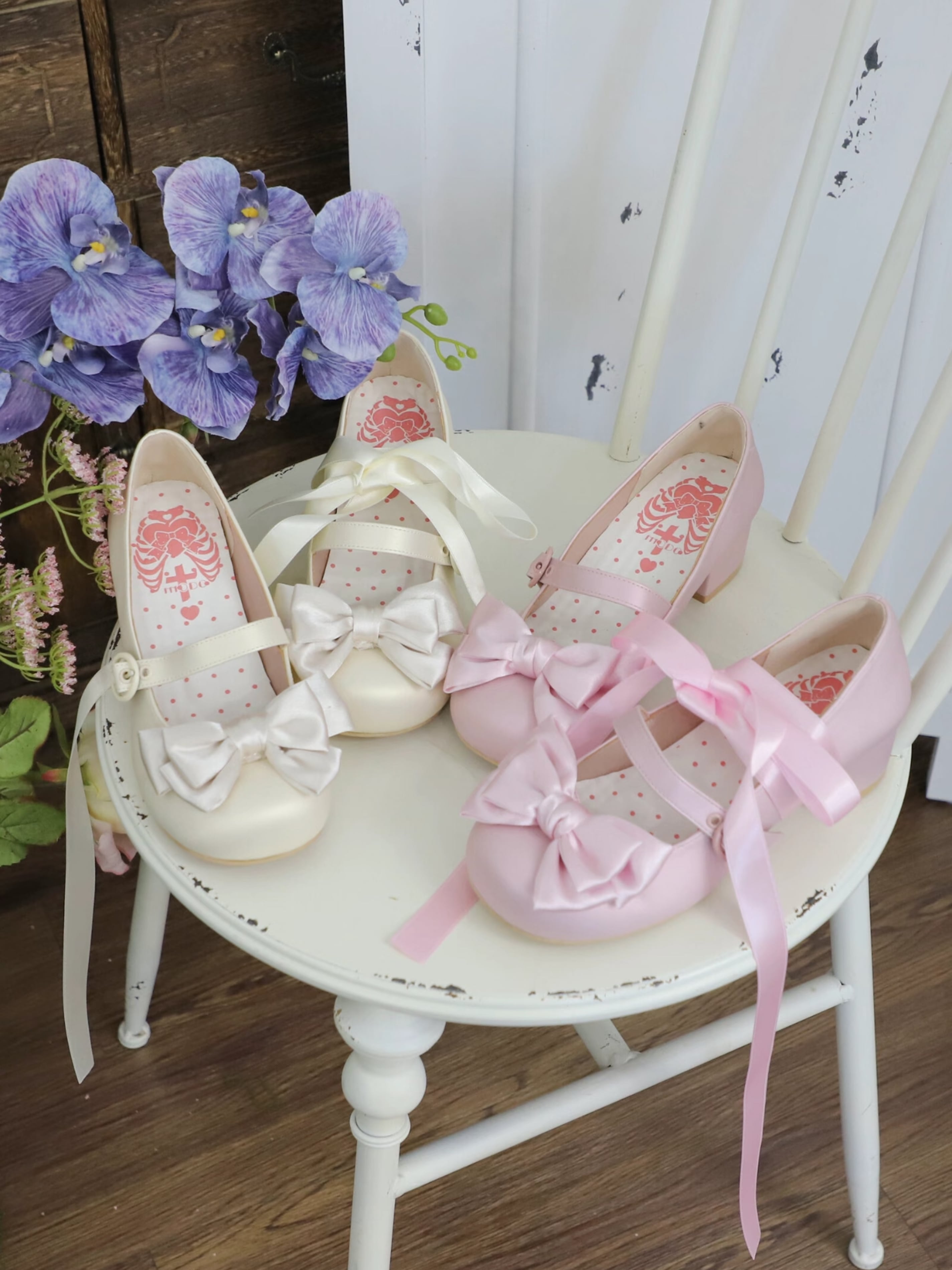 委託商品】MODO マカロンリボンパンプス | HoshibakoWorks