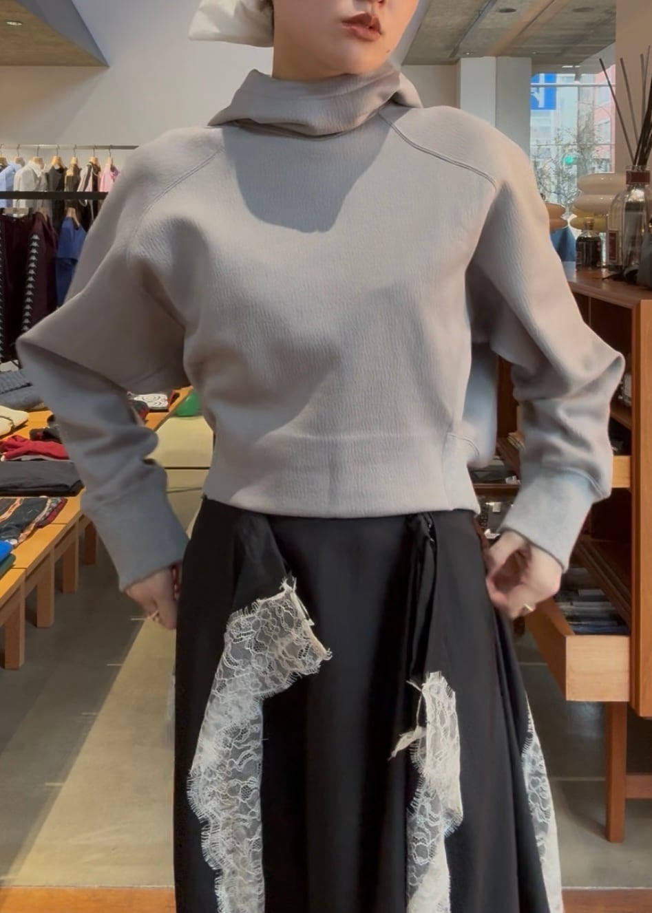 26SS】Mame Kurogouchi マメ クロゴウチ / Double Face Jersey Relaxed