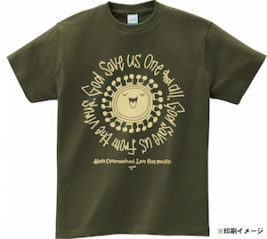 God save us T-shirts　アーミーグリーン