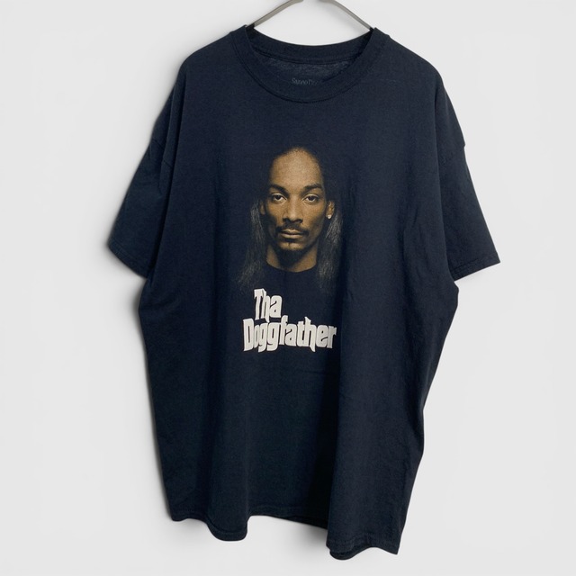 スヌープドッグ ザ•ドッグファザー ラップTシャツ アルバムジャケ写 黒 XL