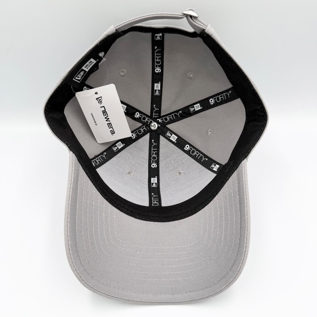 NEW ERA 9FORTY/940 ラインストーン/Rhinestone クラシックロゴ Gray