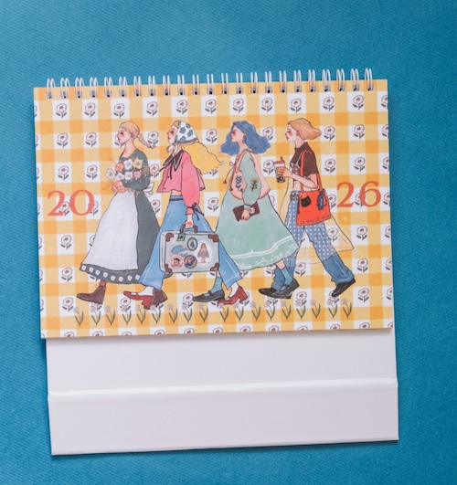 新作予約☆LA102|La dolce vita 甜蜜生活【2026 「It's so nice to have you」Desk calendar】卓上カレンダー