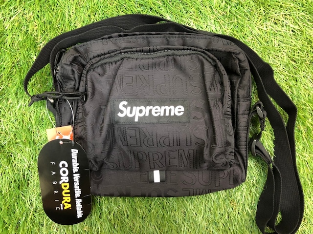 Supreme 19SS SHOULDER BAG BLACK 80JH8117