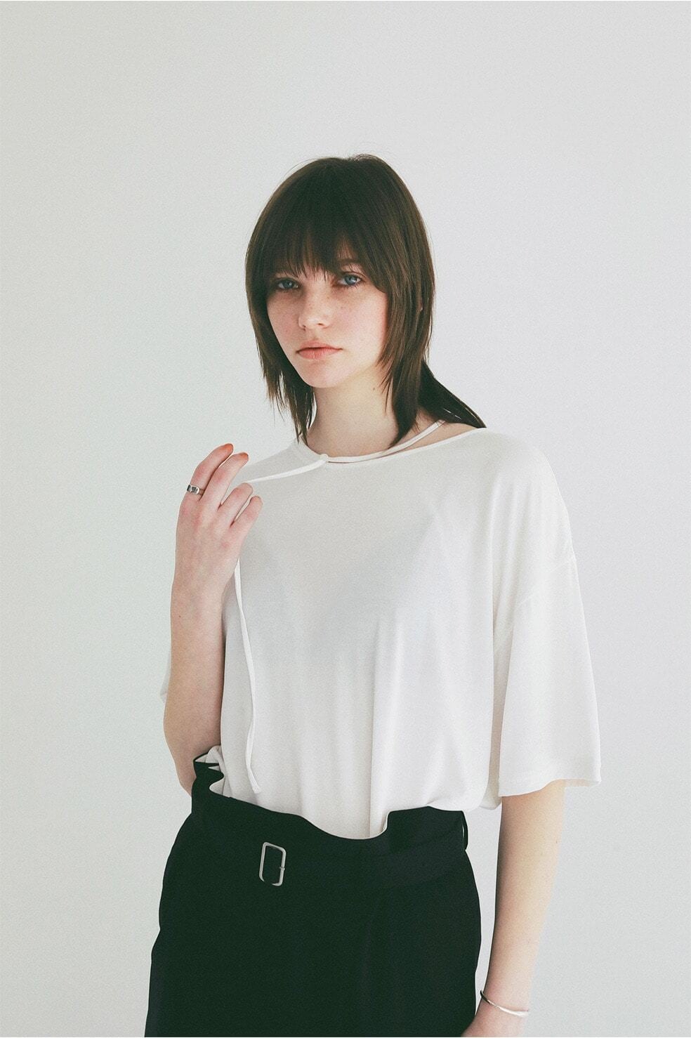 クラネ　CLANE DROOP THIN CODE SOFT TOPS CLANE(クラネ) DROOP THIN CODE SOFT TOPS | サウスオレンジ｜メンズ