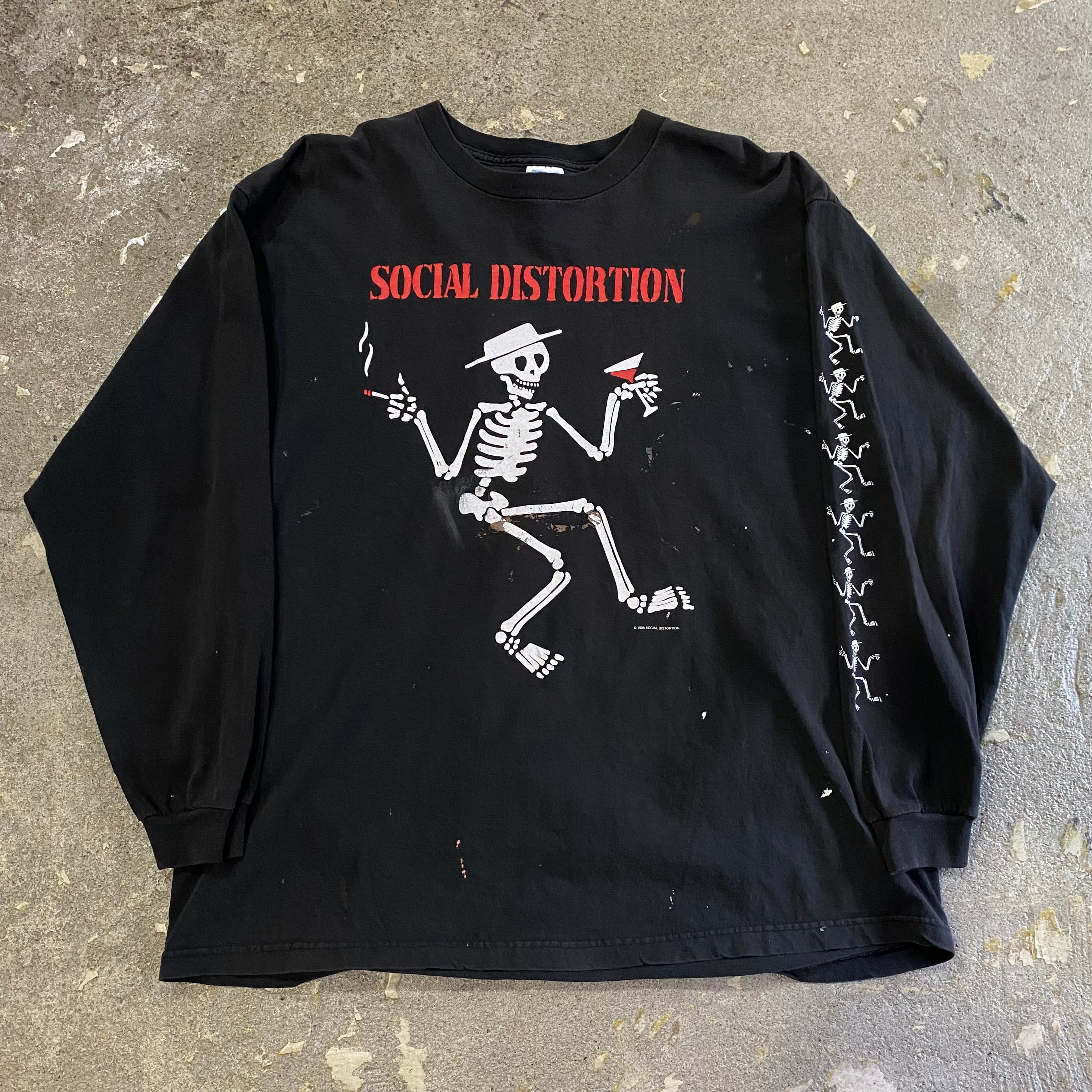 90s Social Distortion L/S T-shirt | What'z up