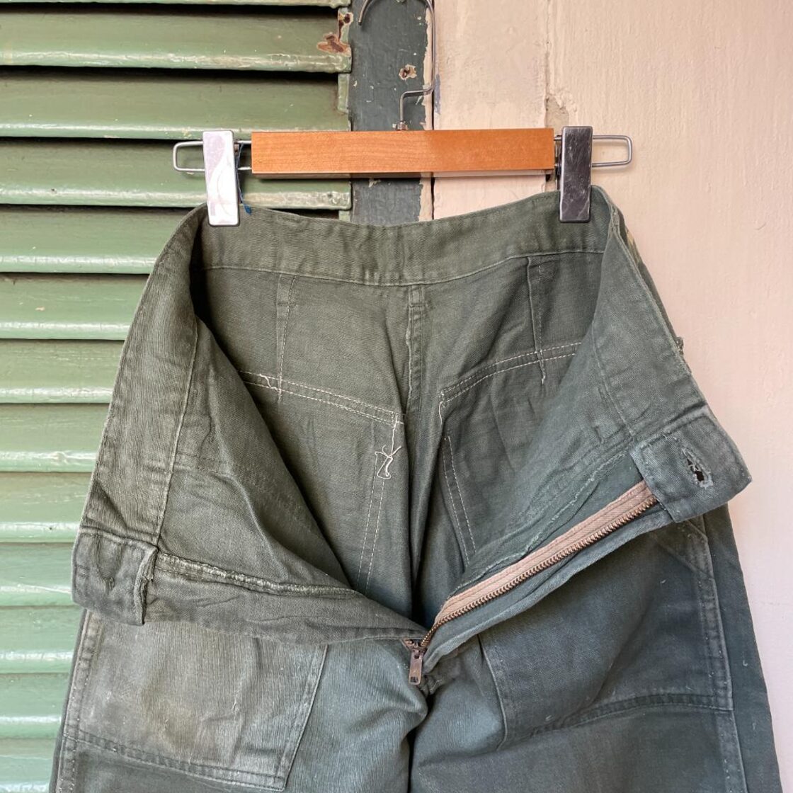 GD356 US ARMY 米軍 アメリカ軍 ベイカーパンツ 70s OG107 | Pay ID