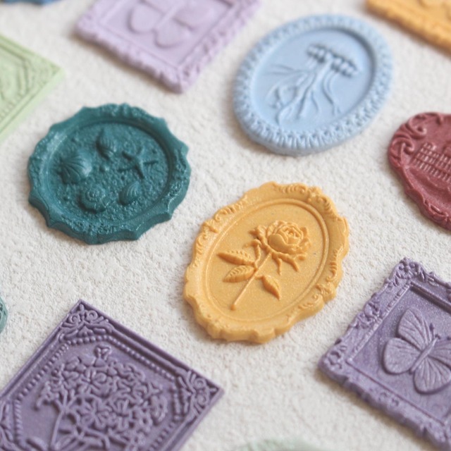 【SELECT】Wax Seal Stamp│Antique rose