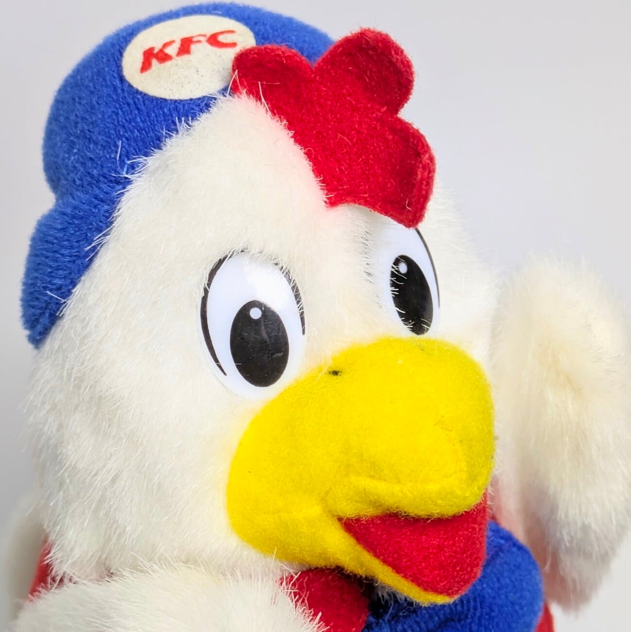 ☆VINTAGE年代不明☆【 KFC（ ケンタッキー ） 】『CHICKY』Plush Toy / プラッシュ / ぬいぐるみ 〚アメリカン雑貨 アメトイ〛