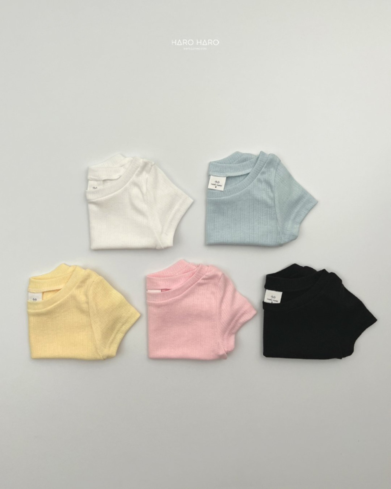 [HARO HARO] Eden Slim Tee (2XL/3XL/4XL) / [하로하로] 에덴슬림티 (2XL/3XL/4XL)