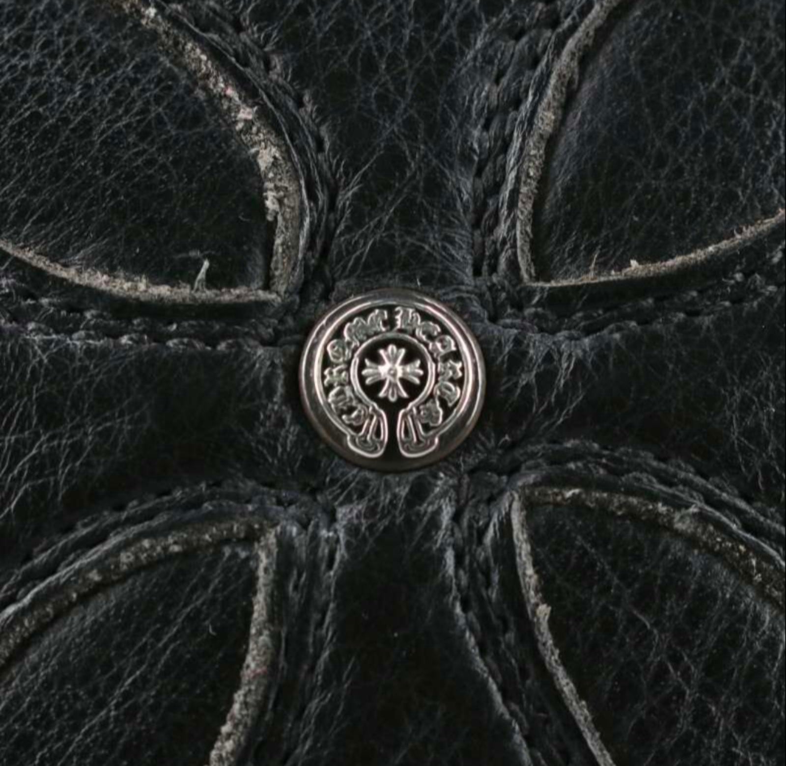 CHROME HEARTS クロムハーツ メディシンボール レザー パッチボール