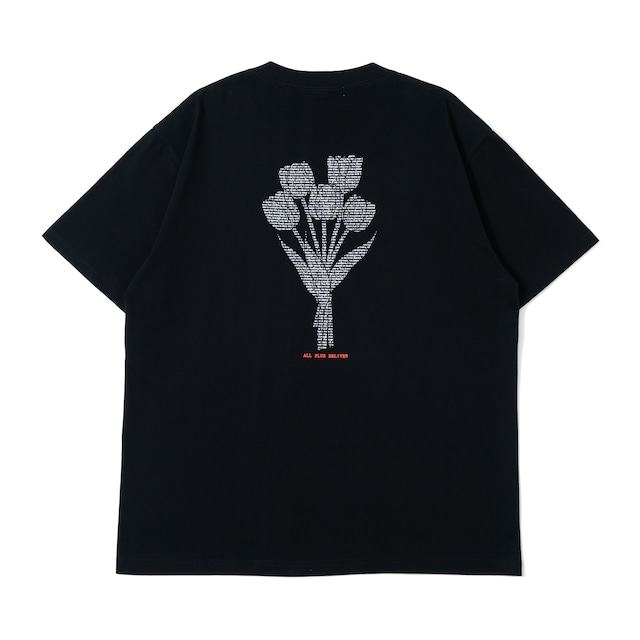 APD MESSAGE TULIP SS TEE / BLACK