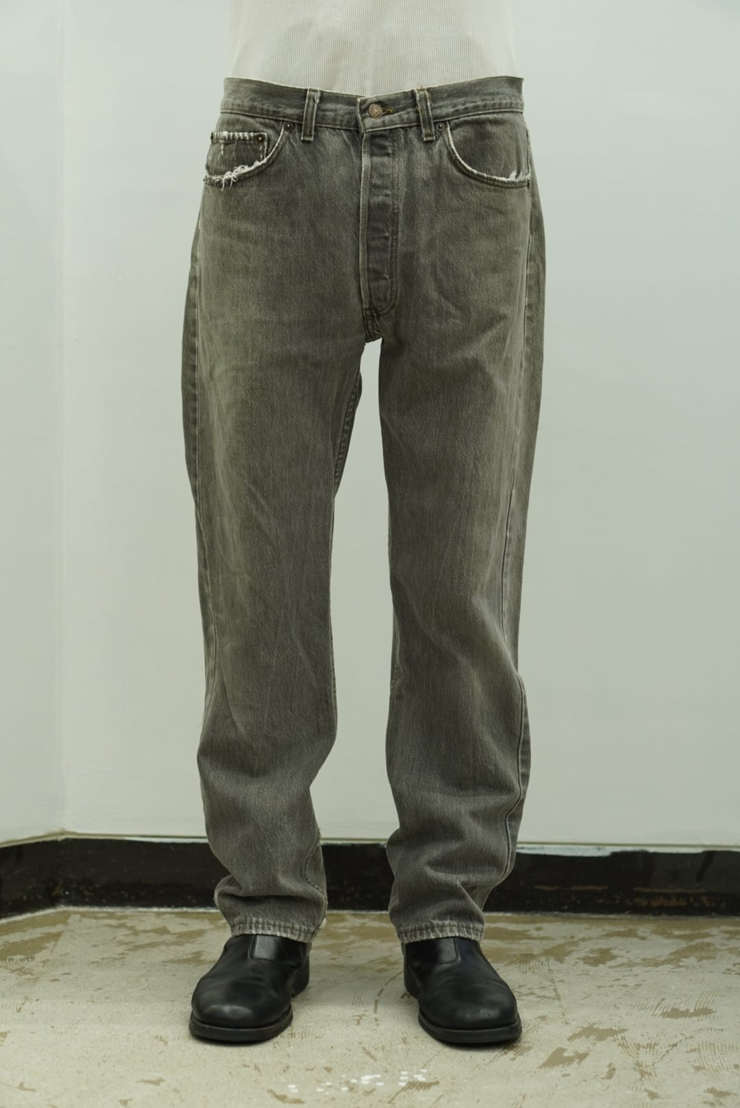 Levi's 501 先染めBlack