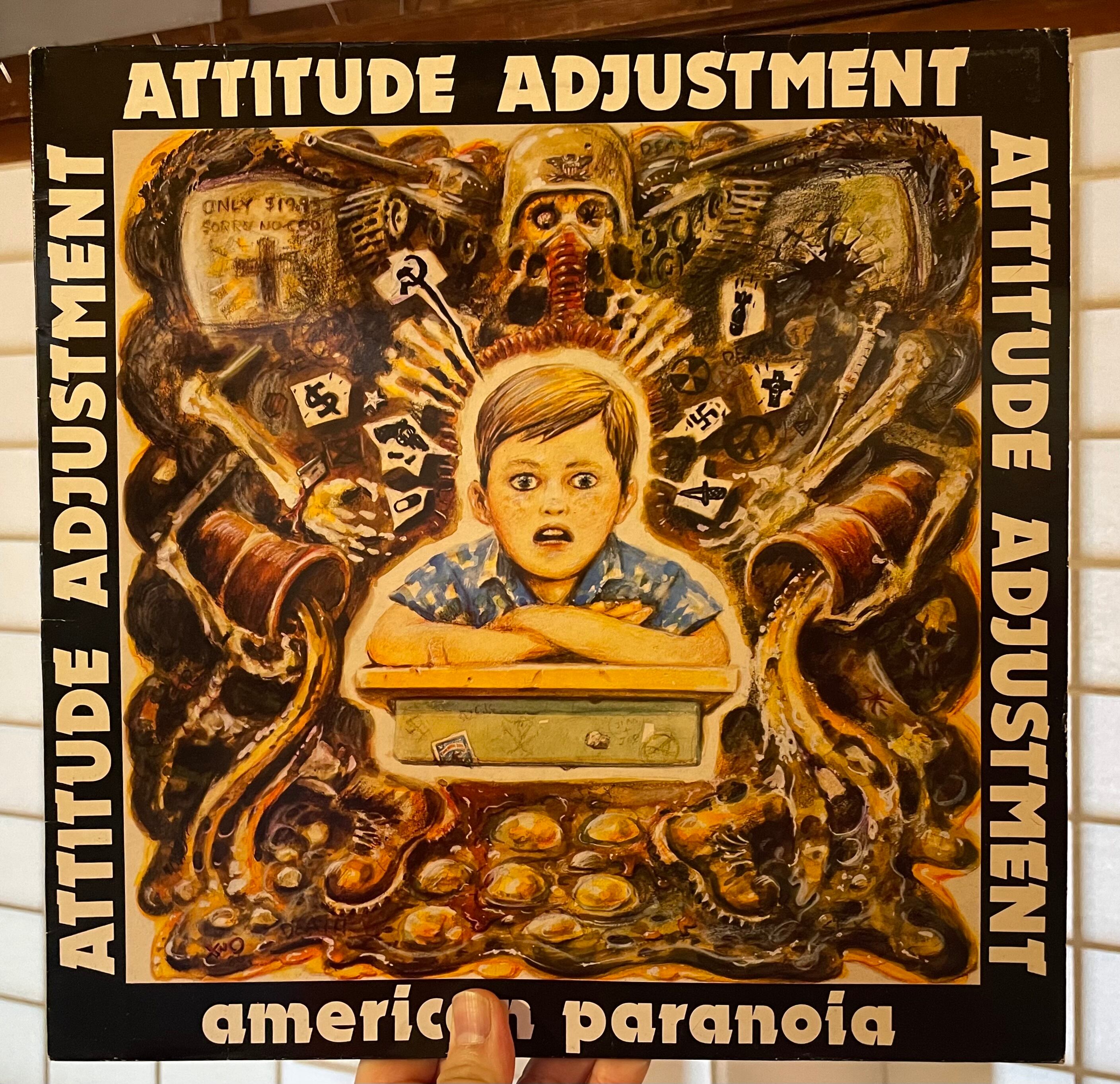 ATTITUDE ADJUSTMENT″american paranoia″(LP) | catnoise