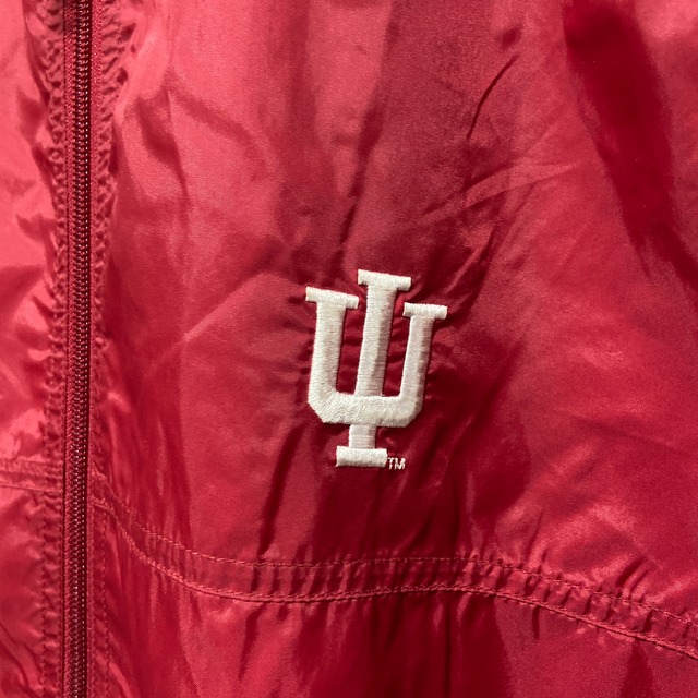 『送料無料』NIKE ナイキ　ナイロンジャケット　インディアナ大学　スウォッシュロゴ　90s