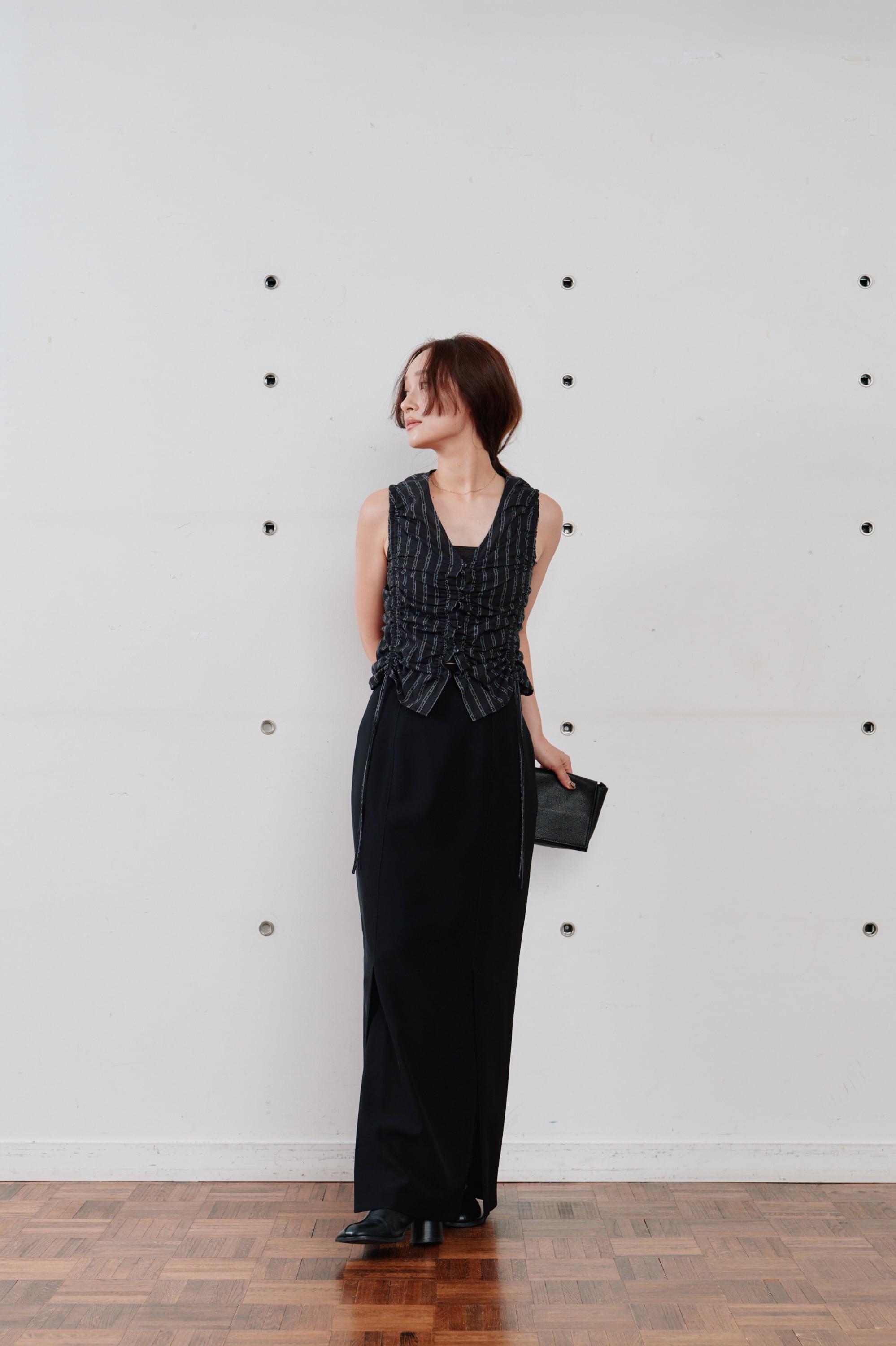 Hella sheer pencil skirt シアーペンシルスカート Black | planet3rd