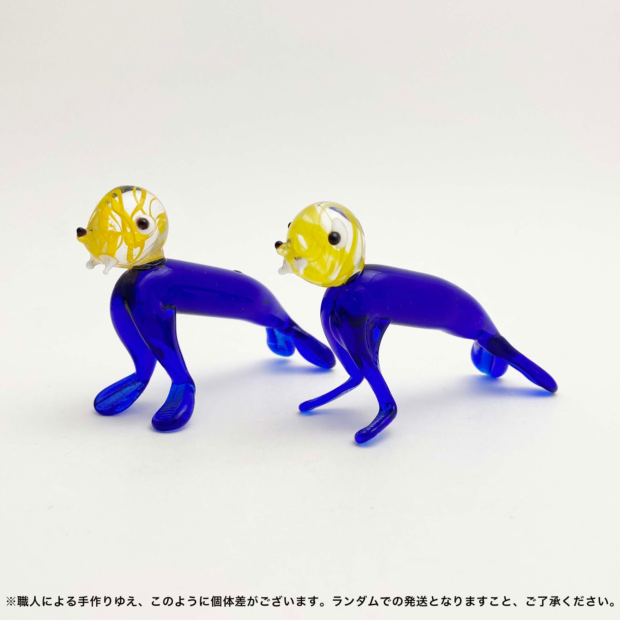 ヴィンテージ ガラス細工(オットセイ)