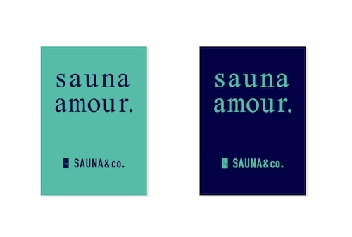 SAUNAAMOUR LOGO STICKER