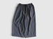 UNTRACE”_320 カフクロップドイージーパンツ HEATHER CHARCOAL”