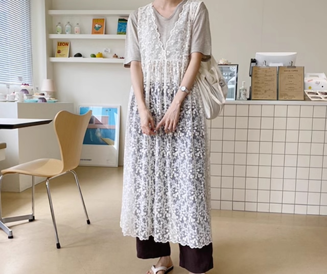 Knit Onepiece | LE JARDIN BLANC Knit Onepiece | LE JARDIN BLANC