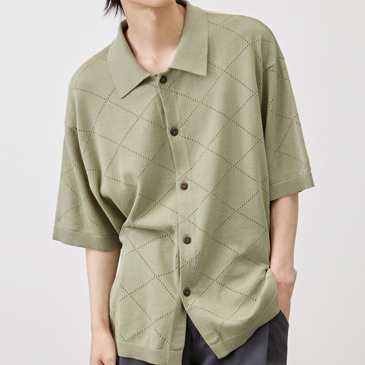 半袖カーディガン　MT0170005