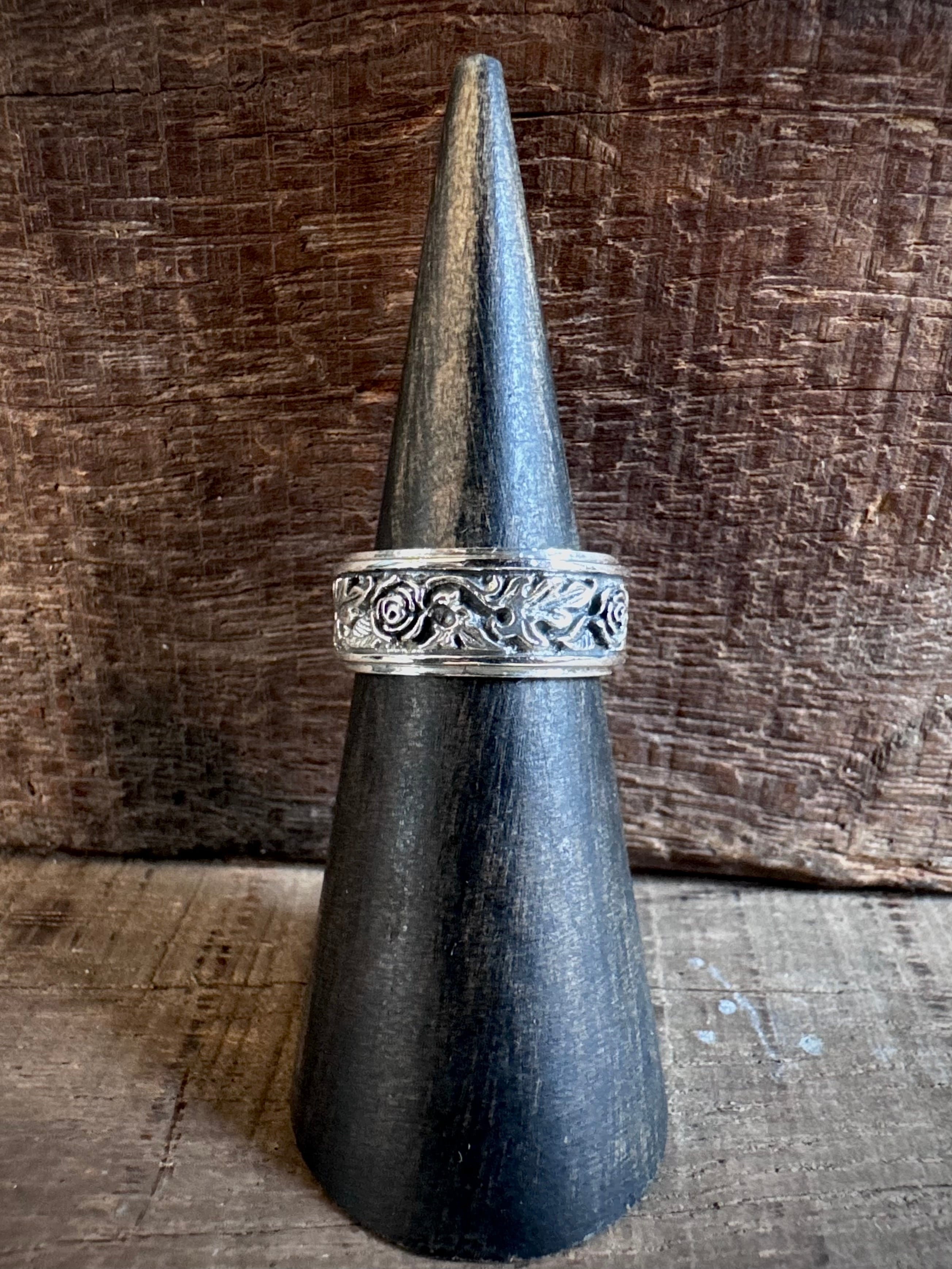 美品 オールドグッチ GUCCI ヘビー ラウンド モダンリング トム