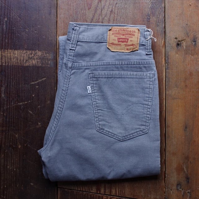 00s Levi’s リーバイス 508 ユーロ グレー　コーデュロイパンツ