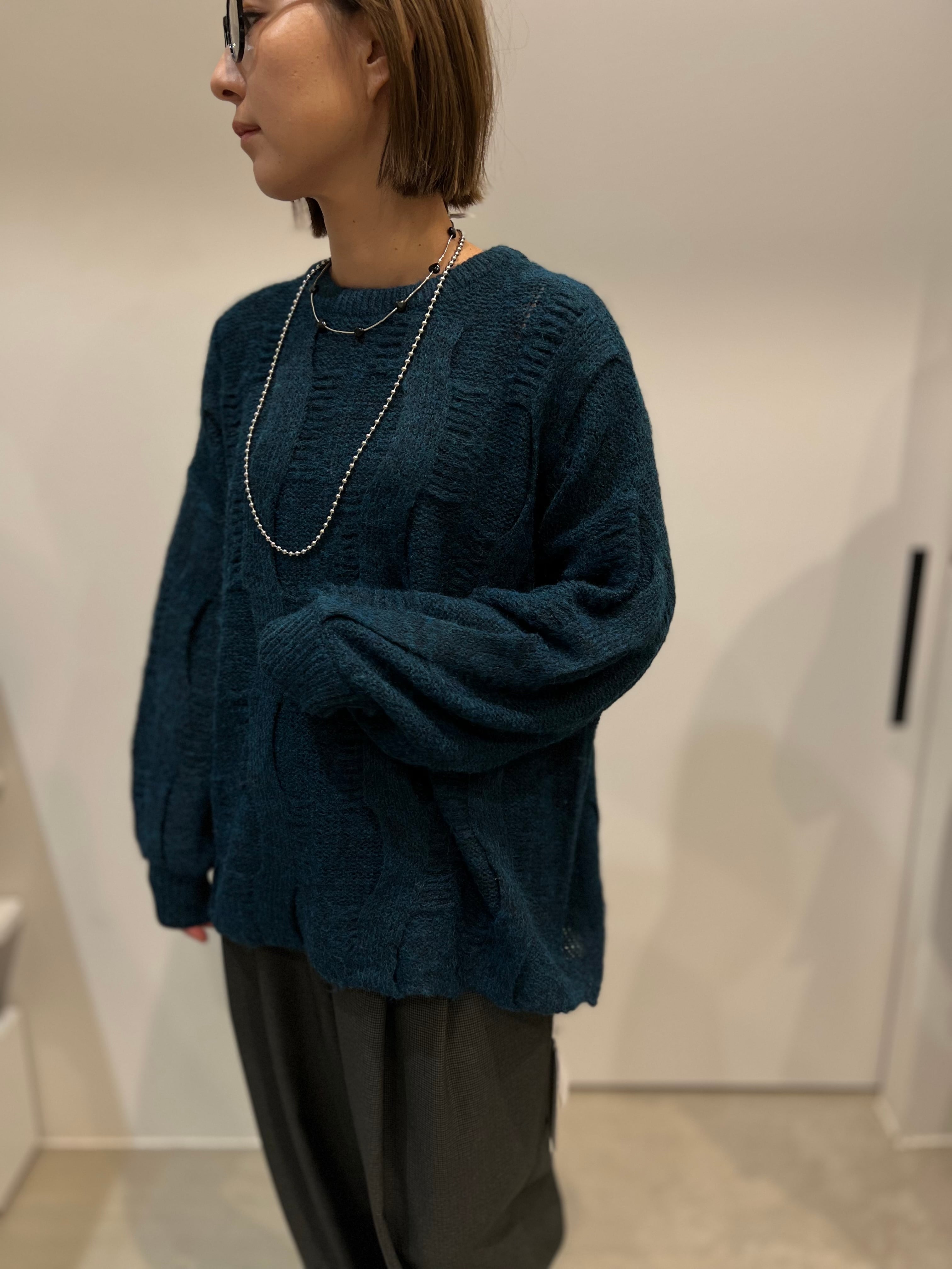 【DONA MARIE】モヘアライク柄ニット 988000