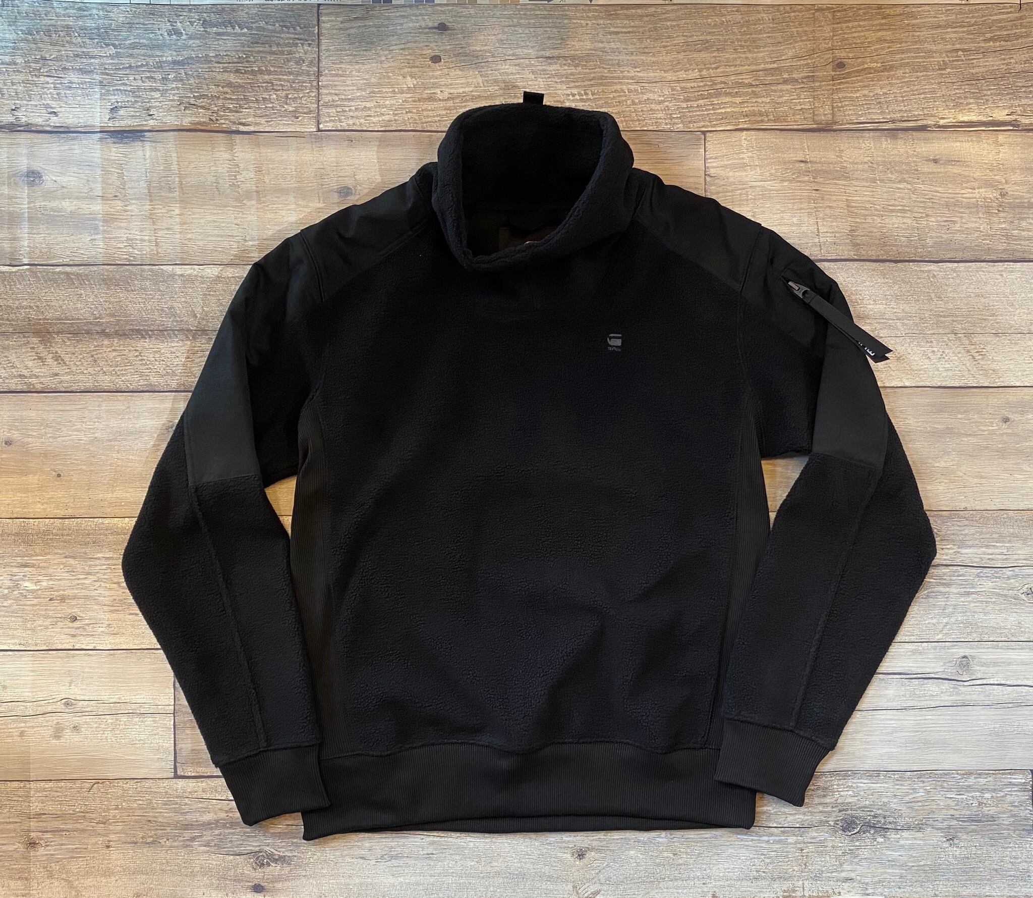 G-STAR.RAW / Tech Fleece Funnel Zip Sweater / フリース