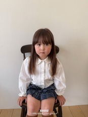 韓国子供服 / BANANA J / 26Autumn / メルシー ブラウス / 秋服 / キッズ *XS~JS*