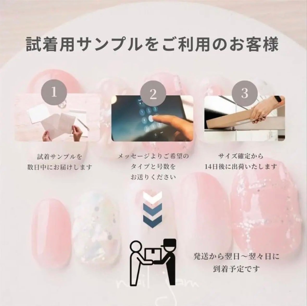 チューリップと蝶々の春色ネイル 【No.070】 | nail jam 【ネイル