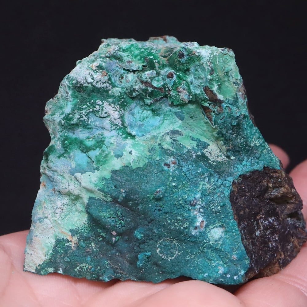 クリソコラ 珪孔雀石 ＆ マラカイト 孔雀石 190.6g CHS196 鉱物 原石