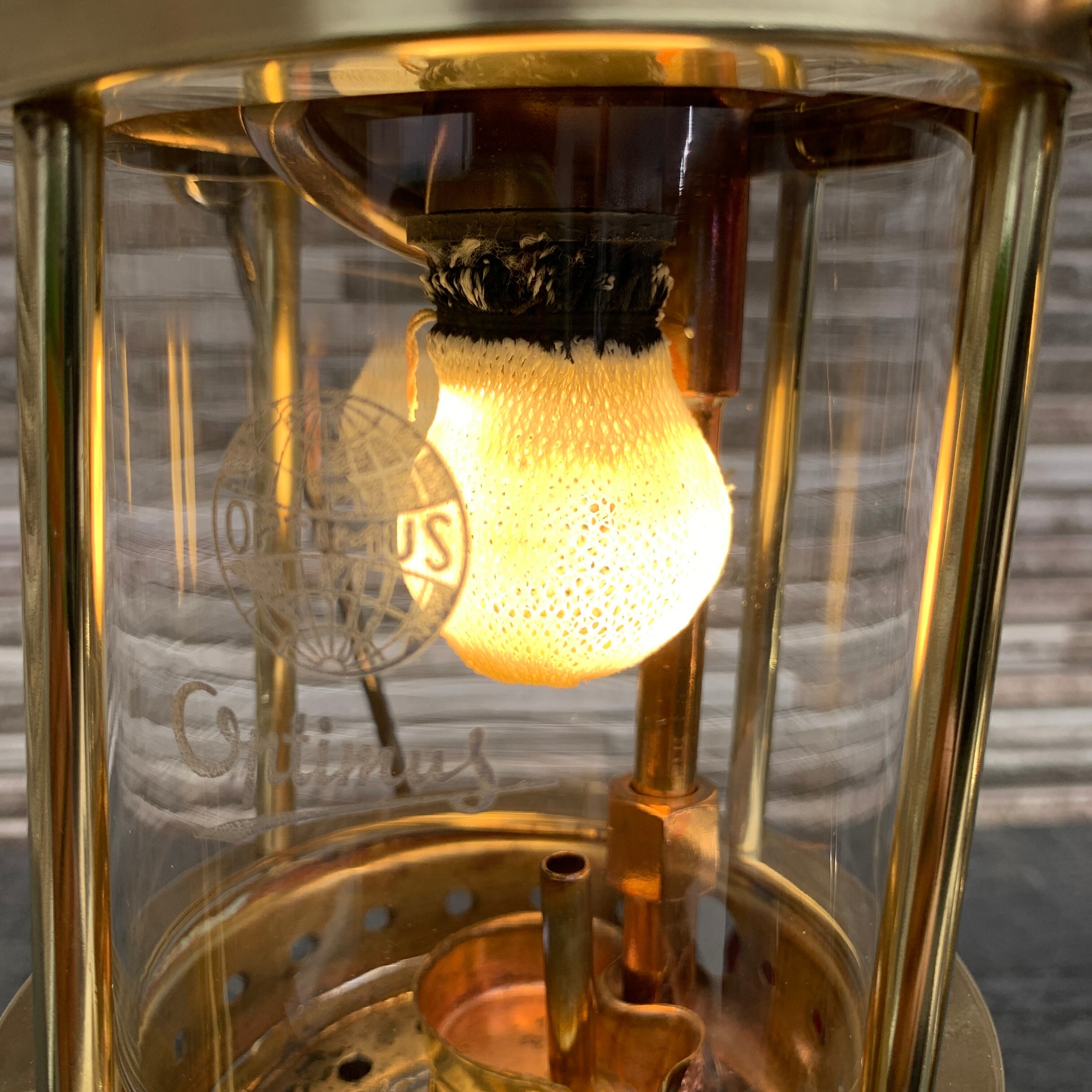 分解清掃・整備済】Optimus 200P kerosene lantern Sweden