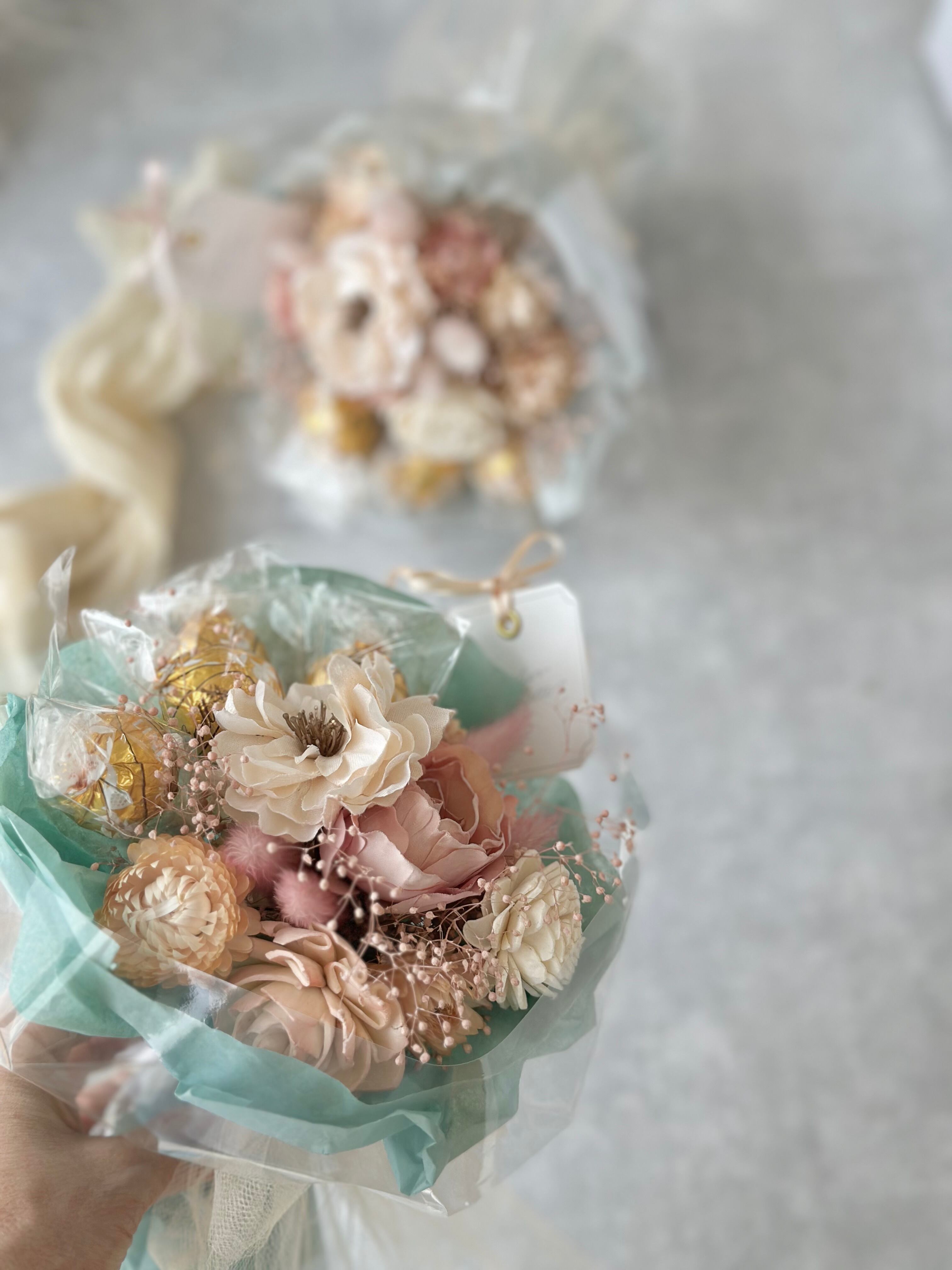 ドライフラワーのチョコレートブーケ | L'atelier Violette アトリエ